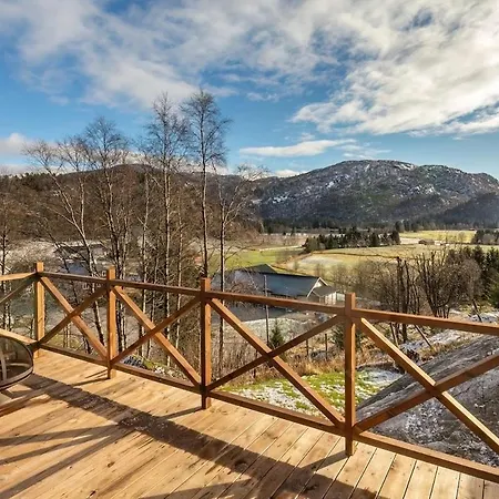 Great Mountain In Sirdal With Hot Tub And Views! Nyaraló Dirdal