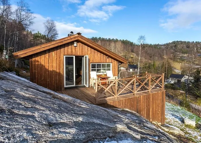 Great Mountain In Sirdal With Hot Tub And Views!