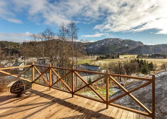 Great Mountain In Sirdal With Hot Tub And Views! Nyaraló Dirdal